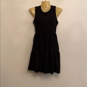 Mady & Nell Black Eyelet Tiered Skater Dress!!!